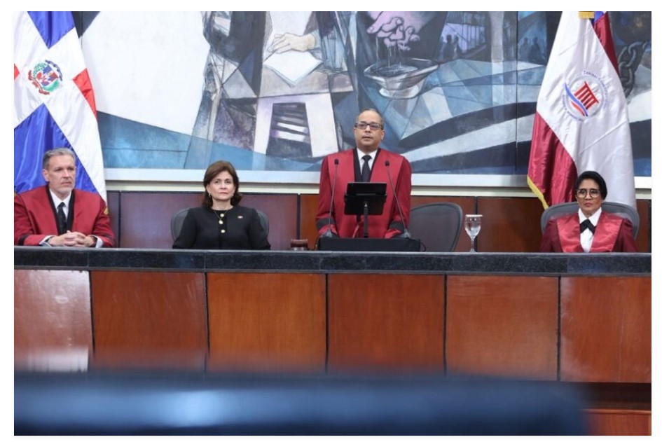 Presidente del TC reitera jueces de esta corte trabajan por justicia accesible, efectiva y oportuna.